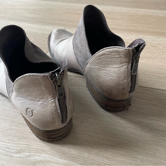 Born Grey Taupe Boots 9 - Picture 7 of 8